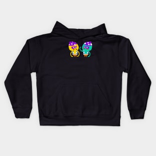 Pirate Pals.  Graphic Artwork Kids Hoodie